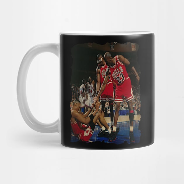 Scottie Pippen , Michael Jordan and Horace Grant by CAH BLUSUKAN